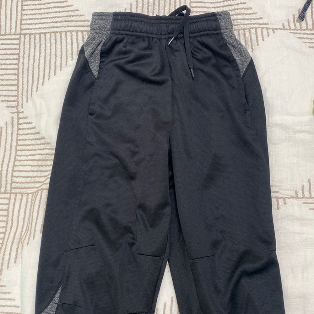Champion black green pocket stripe joggers